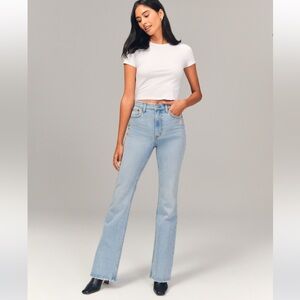 Abercrombie High Rise Vintage Flare Jean Curve Love